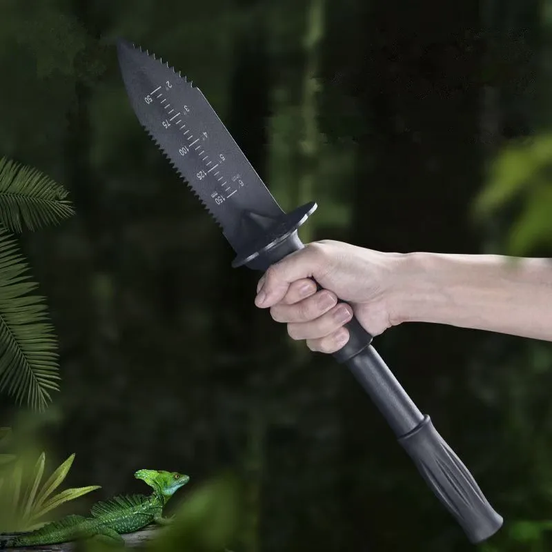 

Metal Detector digger tools Digger Excavator Stainless Steel Garden shovel Knife With Extension Handle and Sheath