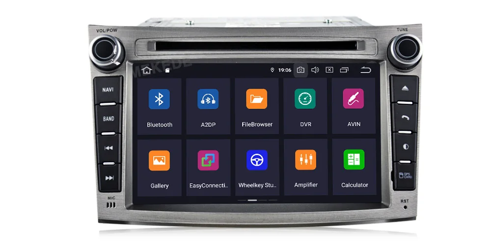 MEKEDE 4G+ 64G Android 9,0 автомобильный Радио dvd-плеер мультимедиа для SUBARU OUTBACK 2008-2013 BT wifi gps RDS Wi-Fi