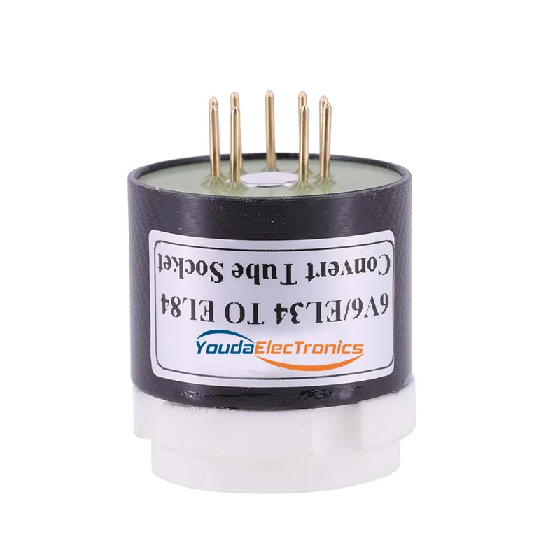 1 шт. бакелитовая розетка 6V6 на EL84 EL34 6BQ5 6P14 6P15 вакуумная трубка переходник