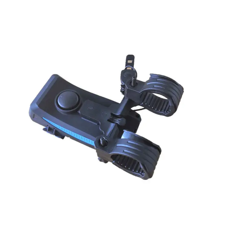 

Multifunctional bicycle torch light mobile phone integrated holder bike flashlight bracket