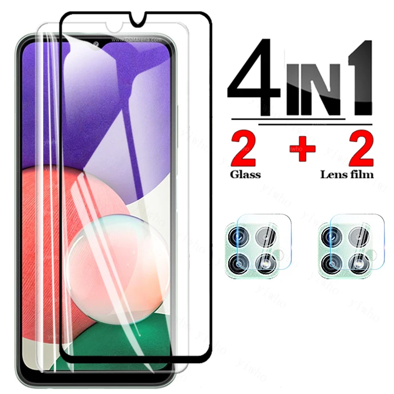 tempered-glass-for-samsung-galaxy-a22-5g-screen-protector-camera-lens-film-on-for-samsung-a22-4g-a225g-protective-a22-glass