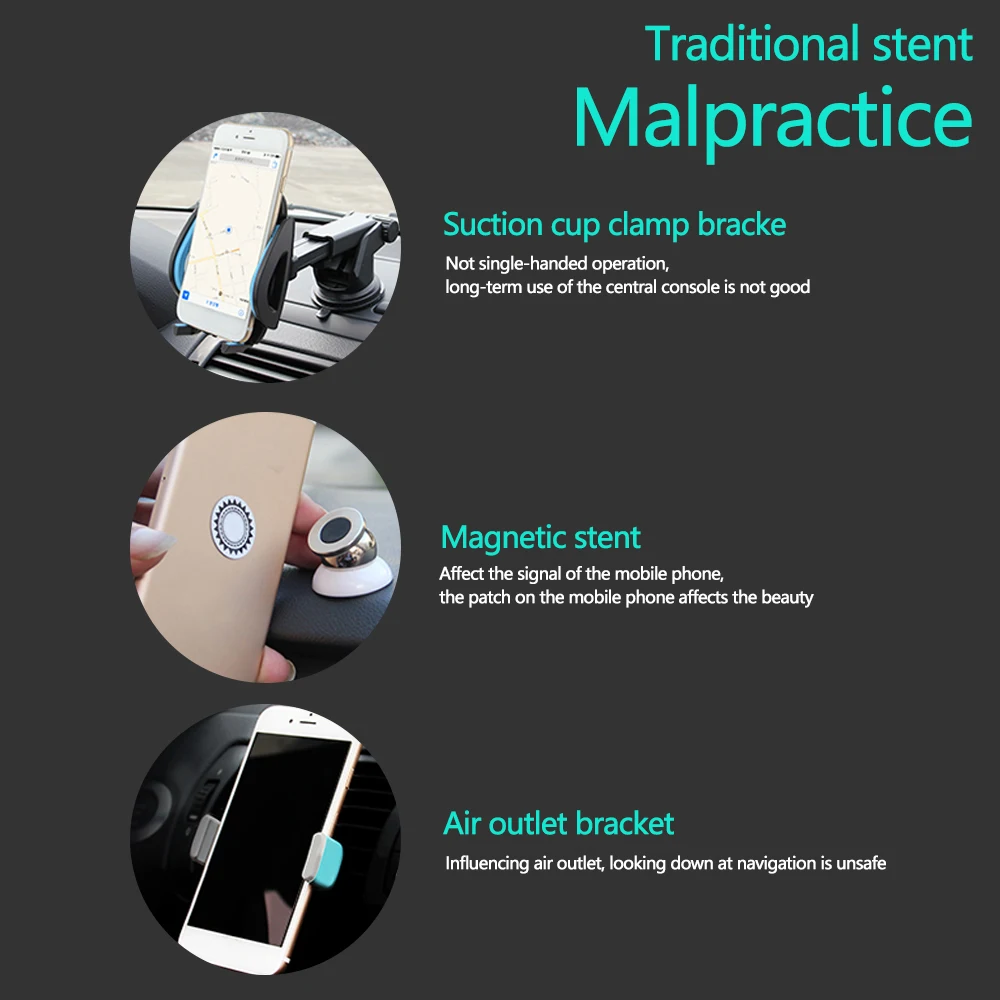 Автомобильные аксессуары интерьерный держатель для телефона орнамент с