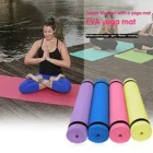 4 мм EVA Толстая прочная Циновка для йоги нескользящая упражнения Фитнес коврик