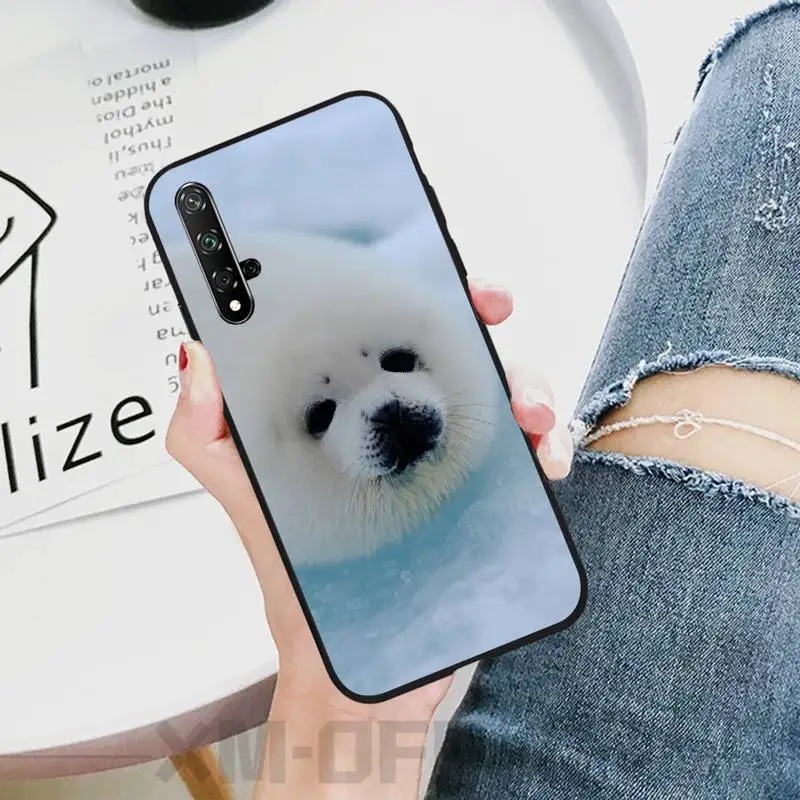 Чехол для телефона LJHYDFCNB белая печать черный мягкий чехол Honor 20 20lite View 7C 8C 7A 8A 10i 20i