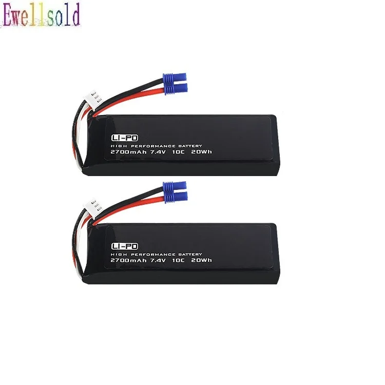 Ewellselling оригинальный H501C H501S H501A X4 7 4 В 2700 мАч lipo аккумулятор 10C 20WH Аккумулятор для