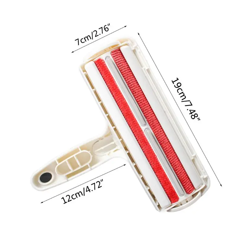 

Dog Cat Two-way Hair Removal Brush Absorbing Sofa Carpet Sticky Hair Device Pet Supplies P15D