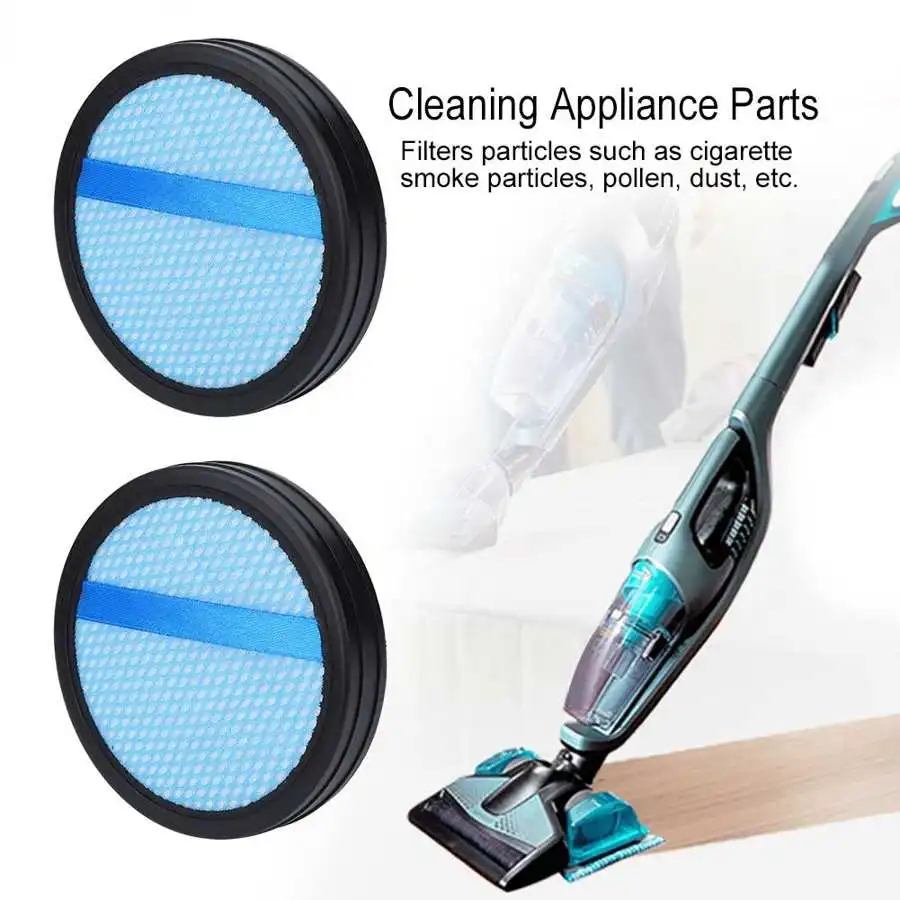 Моющийся HEPA-фильтр для пылесоса Philips 2 шт. аксессуары FC6409 FC6171 FC6405 FC6162 FC6168 запасные