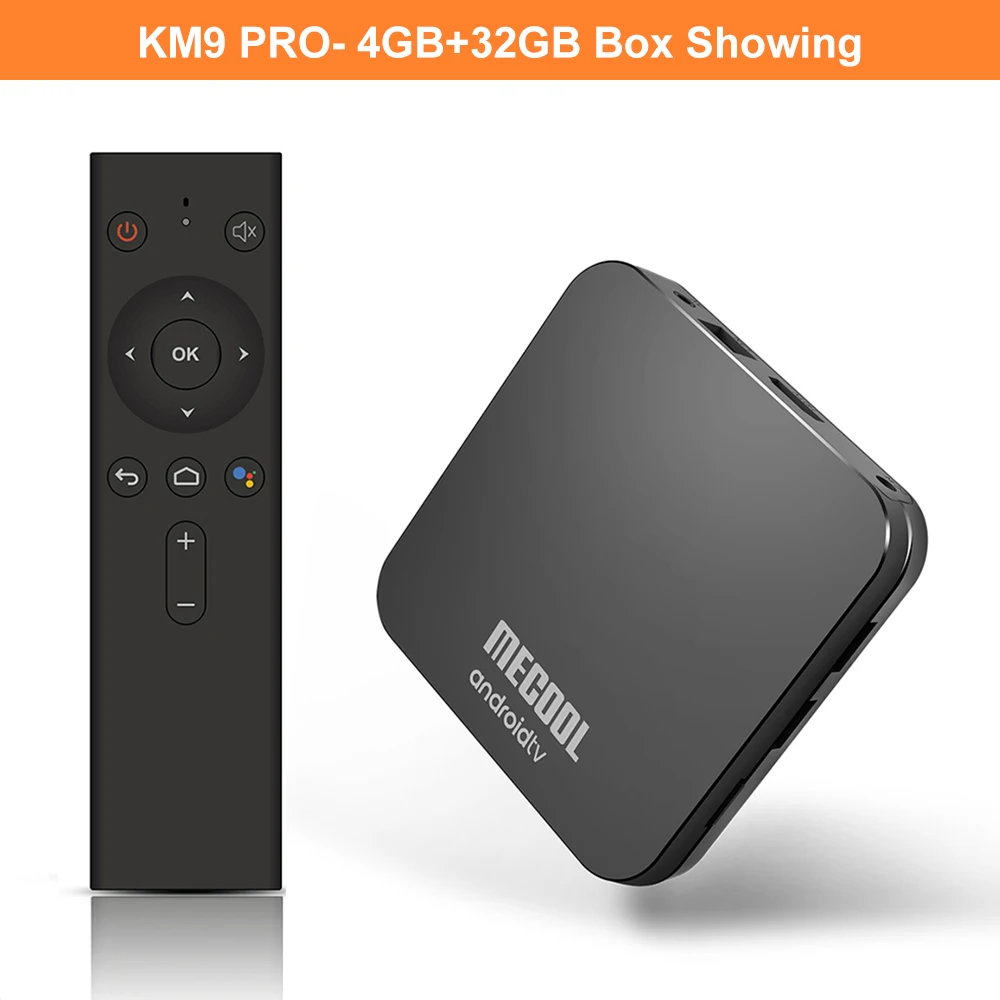 MECOOL KM9 PRO Android 9 0 4G 32G ТВ приставка Amlogic S905X2 4K 2 4G/5G двойной Wifi BT4.1 USB3.0 OTA обновленная