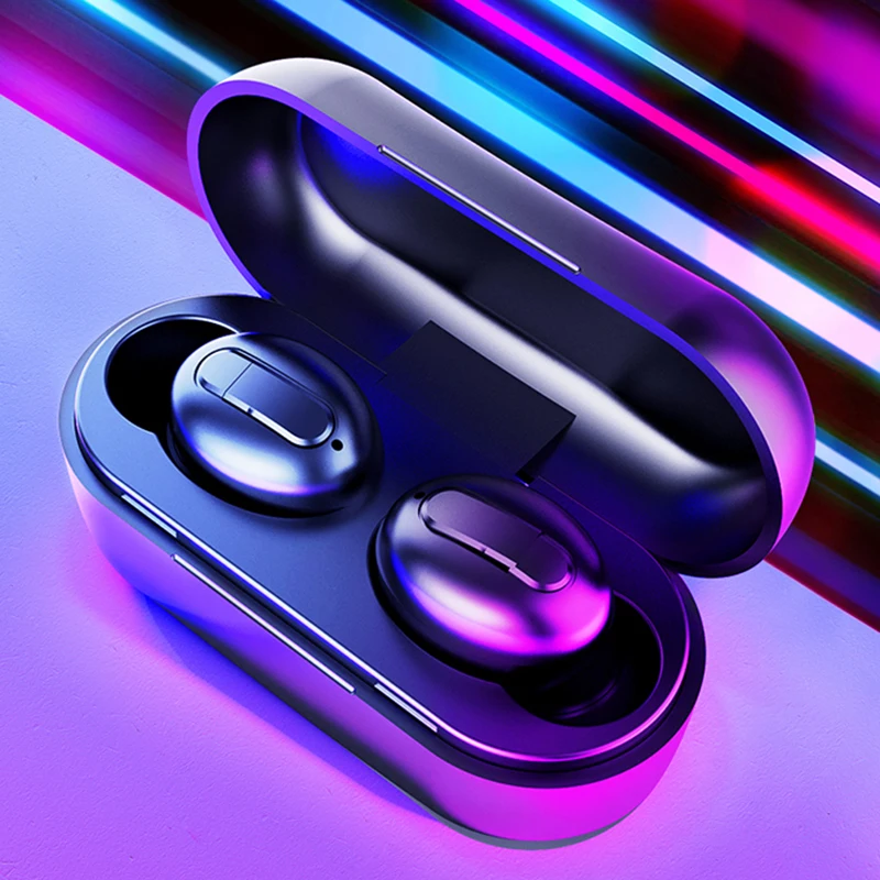 HIFI TWS Bluetooth-compatible Earphone Waterproof V5.0 Earphones Wireless Headphones For Android IOS With Charging Box | Электроника