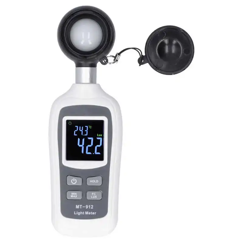 Ручной Светильник меритель освещенности мини-Luxmeter люминометр фотометр 0-200K Lx
