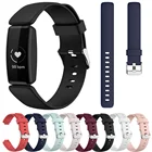 Умный Браслет для Fitbit inspire 2, спортивный силиконовый ремешок, сменный ремешок для часов, браслет для часов