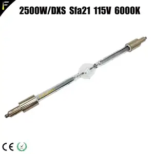 Двухсторонняя hmi 2500 Вт длиннаякороткая дуга Sfa21 hmi2500 для кинотеатра, сцсветильник прожектор, металлическая галогенная лампа