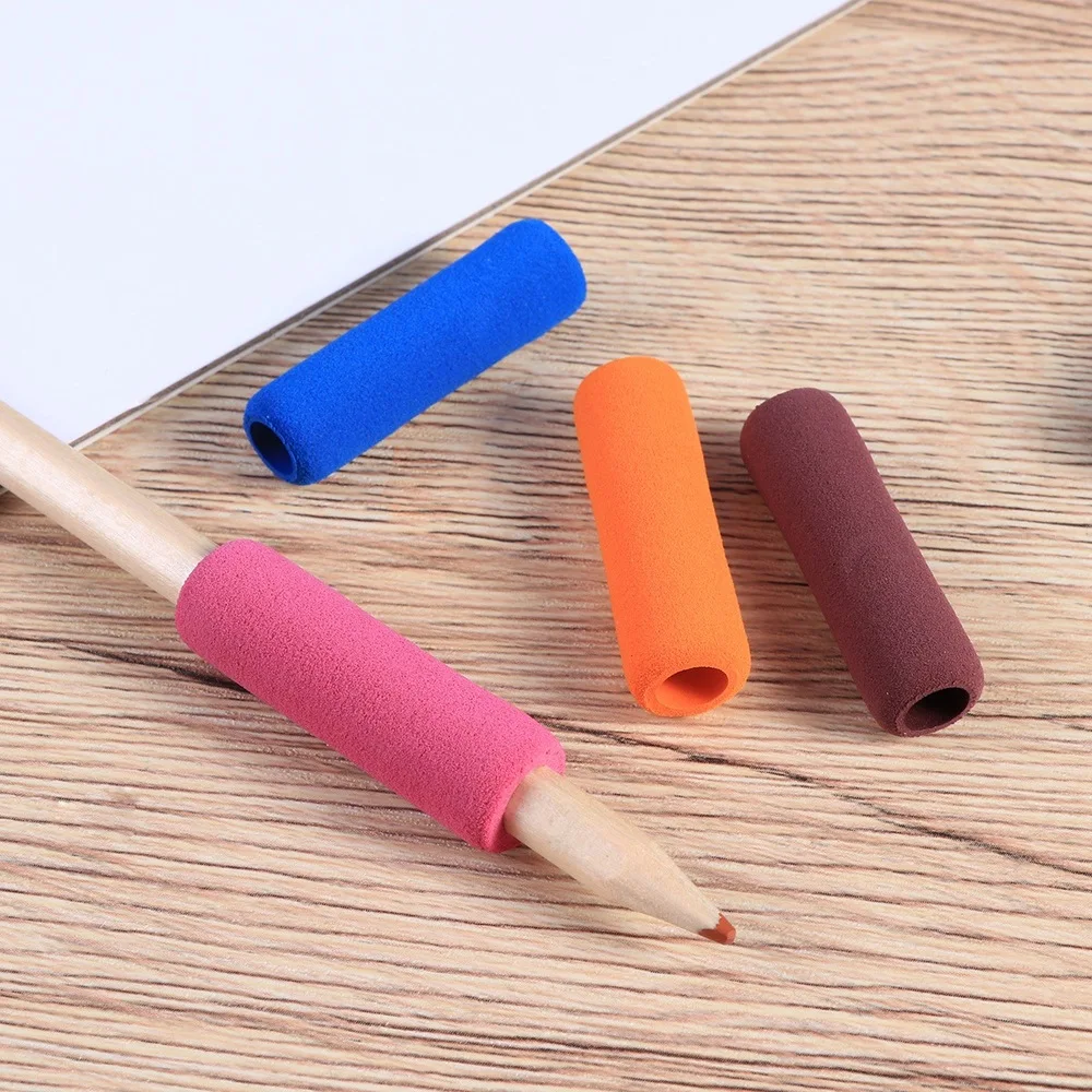 

10pcs Universal Skid Writing Training Devices Finger-protected (Random Color)