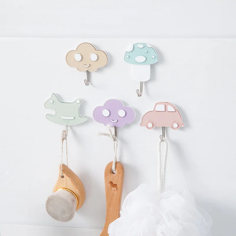 3 шт./упак. Ключ Крючки для стен сильную несущую Пластик Orgnaizer хранения