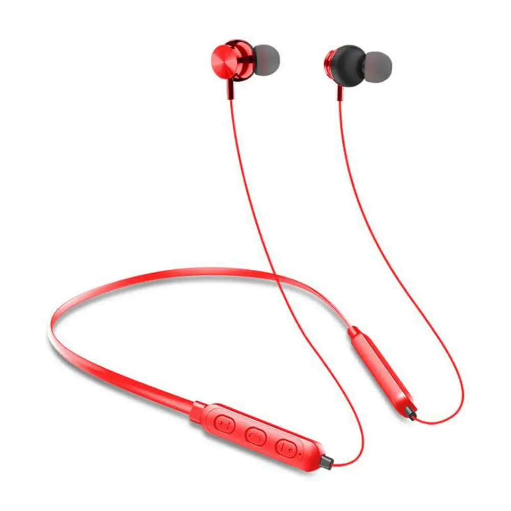 Bluetooth гарнитура с креплением на шею 5 0 стерео висячая шея беспроводная Спортивная