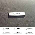 Наклейка для украшения, металлический значок, логотип автомобиля для 4008, 5008, 4007, 1007, 206cc, 207cc, 307cc, 308cc, RCZ, рифтер, lon, GT