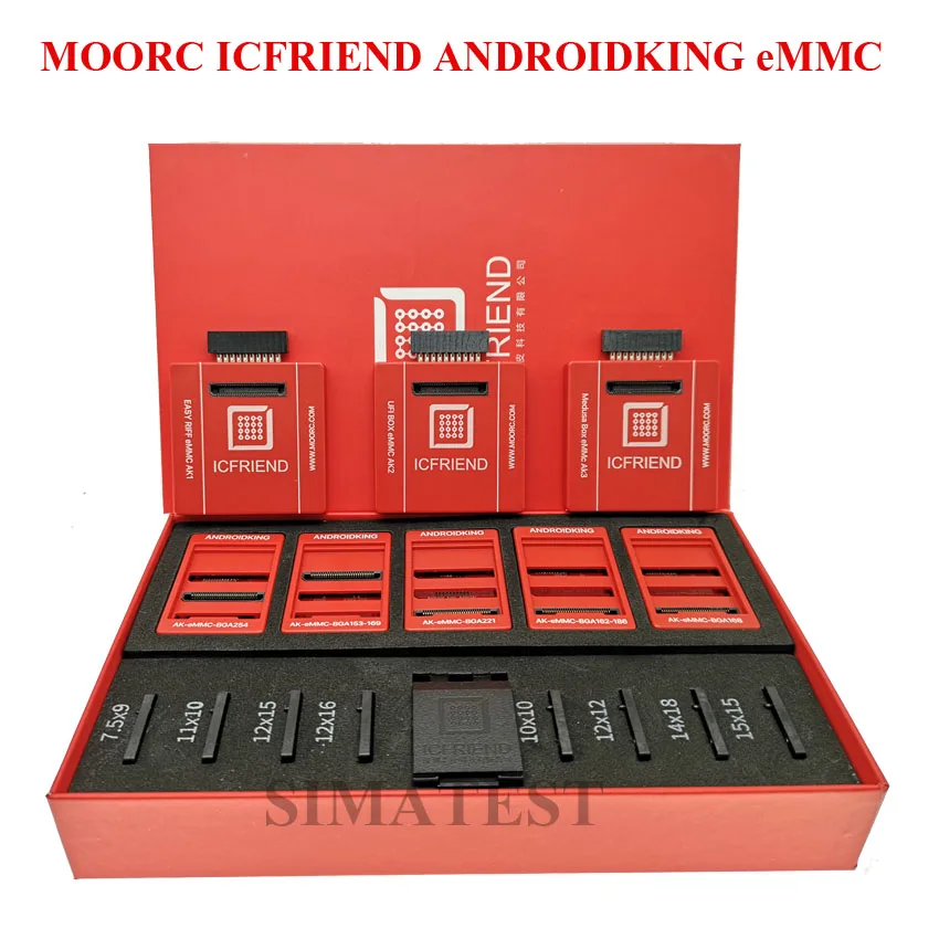Новости MOORC ICFREND eMMC адаптер для Z3X EASY TJAG UFI Box Riff Medusa Pro MiPi UFS 11 в 1 розетка |