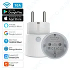 Умная Беспроводная розетка с Wi-Fi, 16 А, 3680 Вт