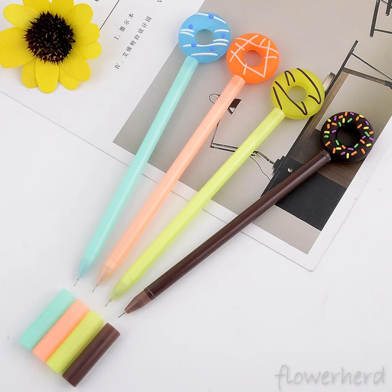 5 шт./лот рождественские 0 мм черные гелевые ручки канцелярские принадлежности