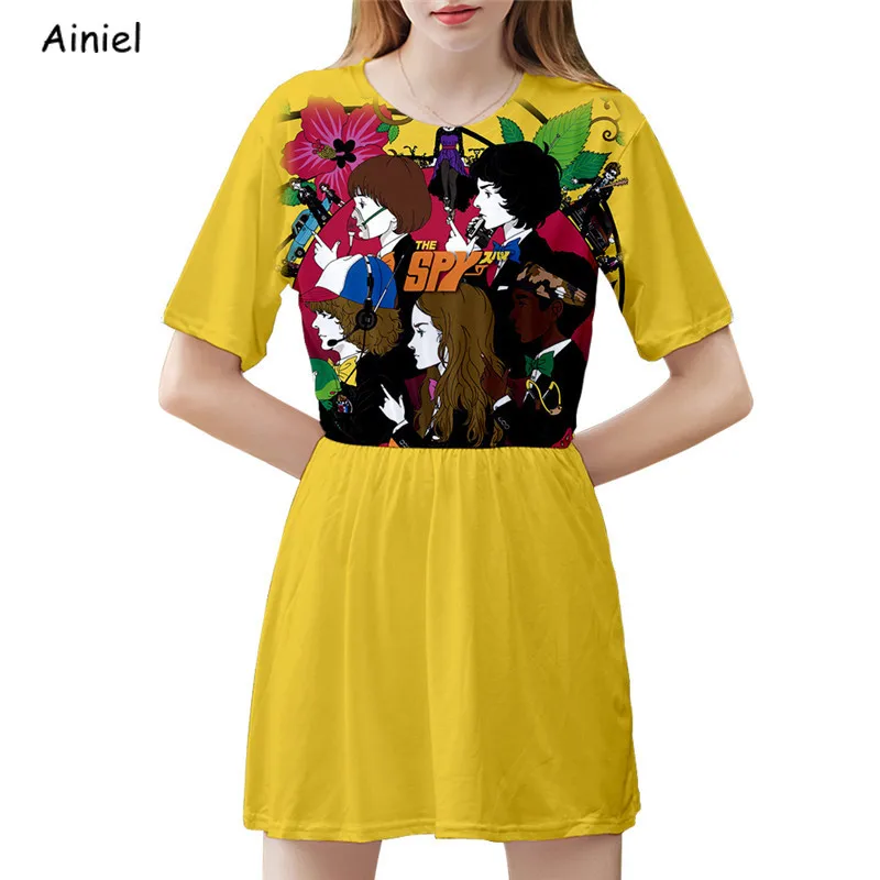 Фильм странные вещи косплей костюм 3d платье ужас Хэллоуин вечерние платья