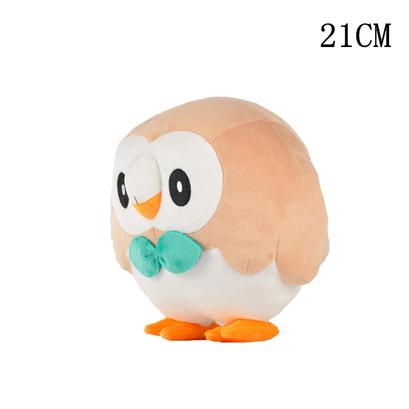 Оригинальный Покемон каваи Пикачу мультфильм попплио пиплап Сова Аниме Мягкие