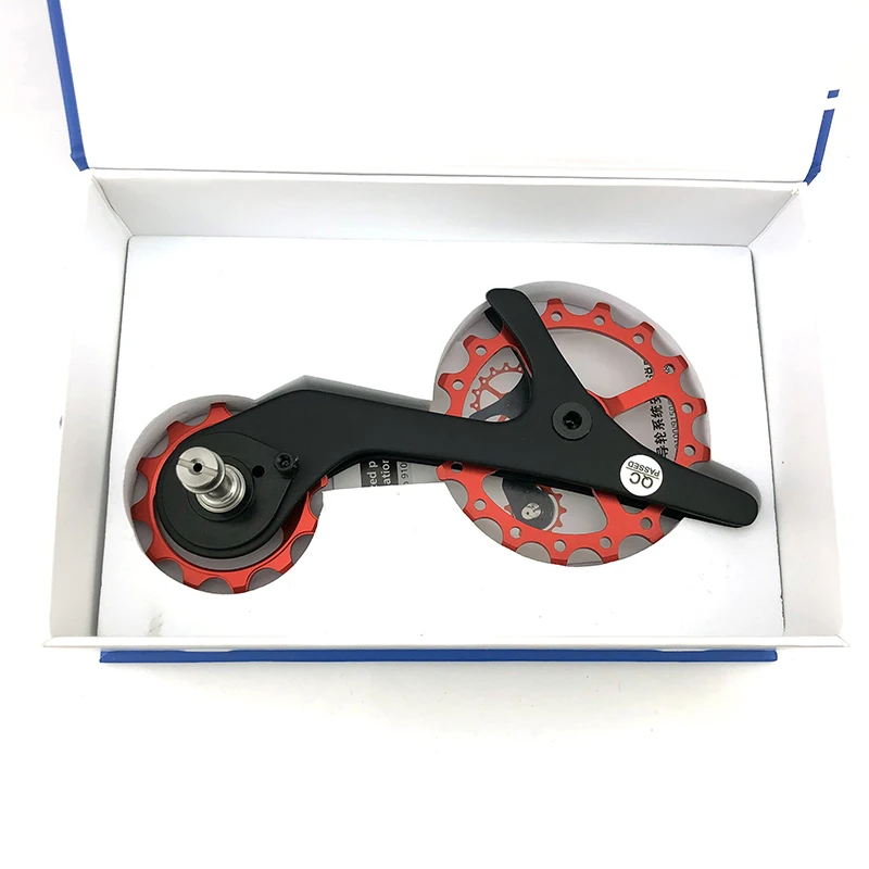 Дорожный велосипед задний переключатель Большой шкив колесная система клетка OSPW