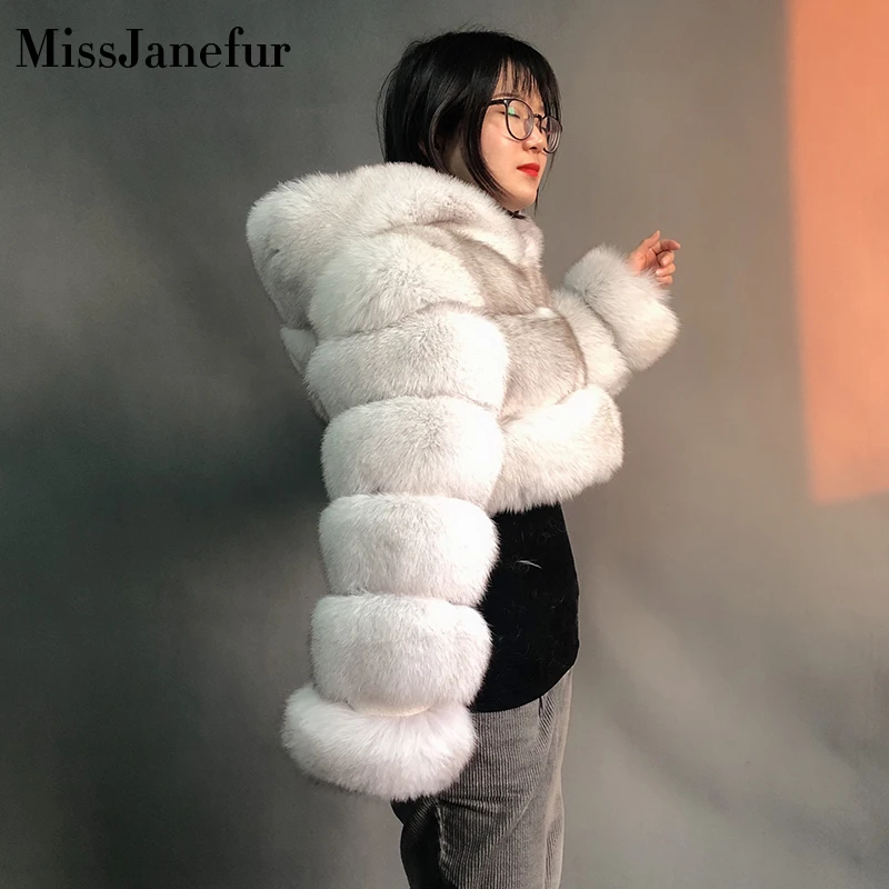 Шуба женская зимняя теплая плюшевая из натурального меха | Женская одежда
