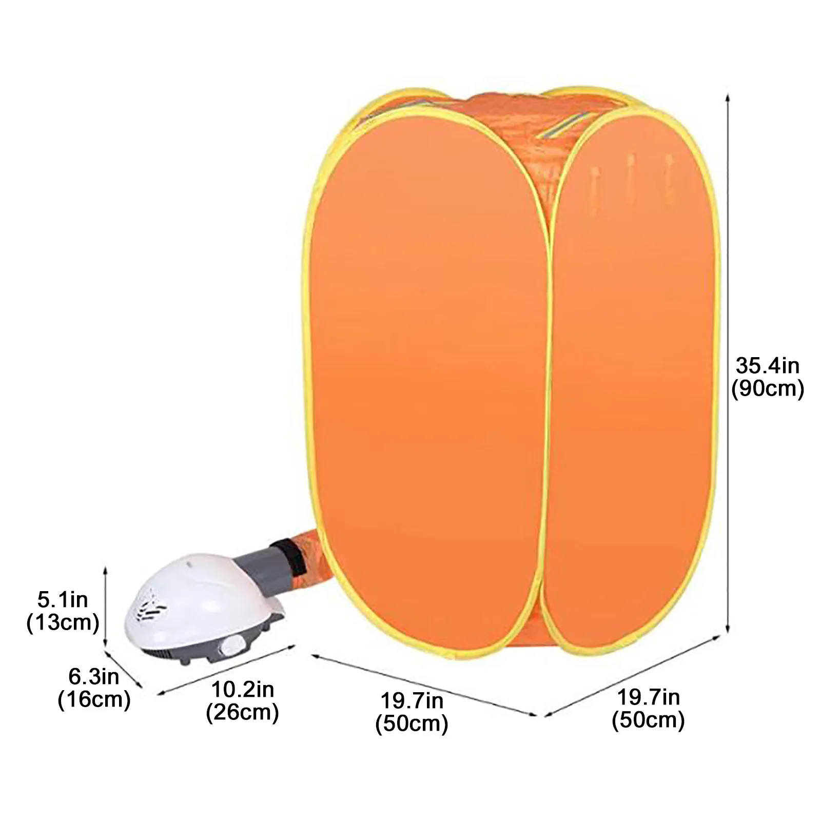 

40# Portable Electric Clothes Dryer Mini Folding Warm Air Baby Cloth Drying Machine Heater Hanger Wardrobe Clothing Dryers