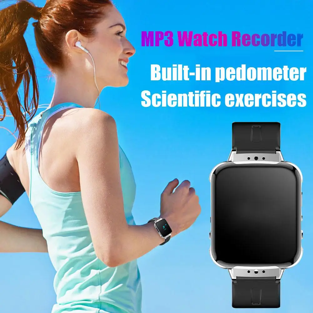 S11 Watch Bluetooth Running Mp3 Sports Pedometers Lossless Music Player E-Book Mini Student Walkman Hifi With Lyrics | Электроника