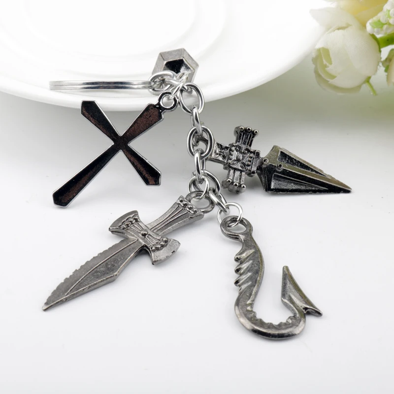 Аниме ювелирные изделия HUNTER x брелок Курапика оружие Гон FREECSS Zoldyck Hisoka PaladiKnight Metak
