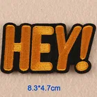 Новинка, нашивка для одежды в стиле панк, с надписью, вышивкой, для одежды, юбки, джинсы, термоаппликация