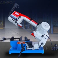 hx 100 woodworking band saw machine multi function metal cutting desktop electric saw household small corner oblique angle saw