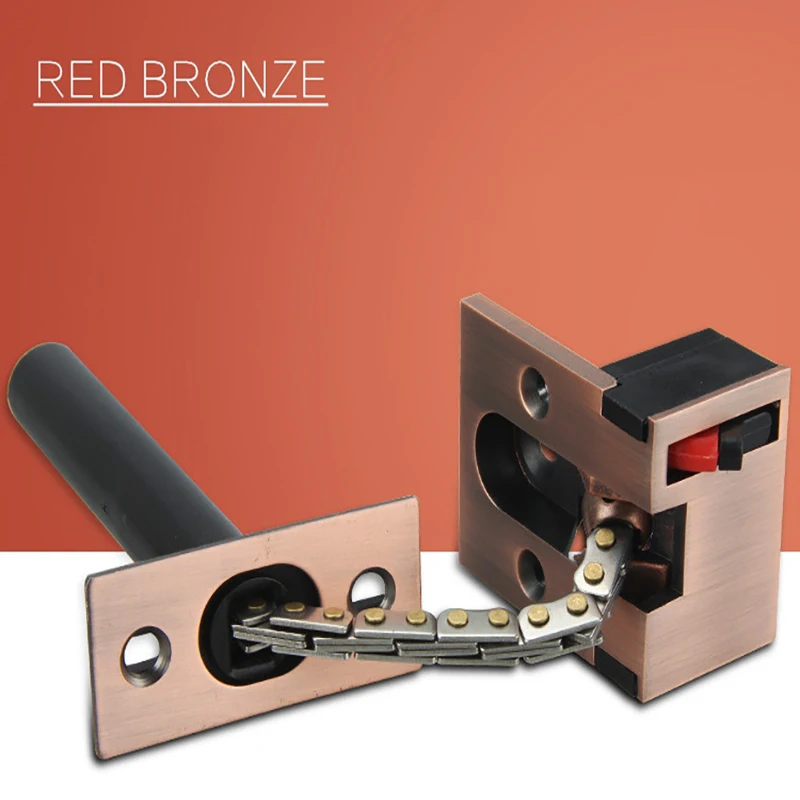 Дверная защелка из нержавеющей стали дверная безопасности пружинная