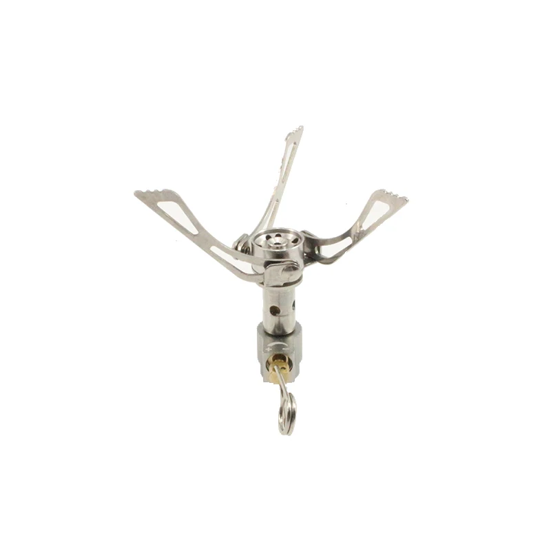 Уличная плита из титанового сплава складная Мини фотопечь для выживания 37 г 2400 Вт