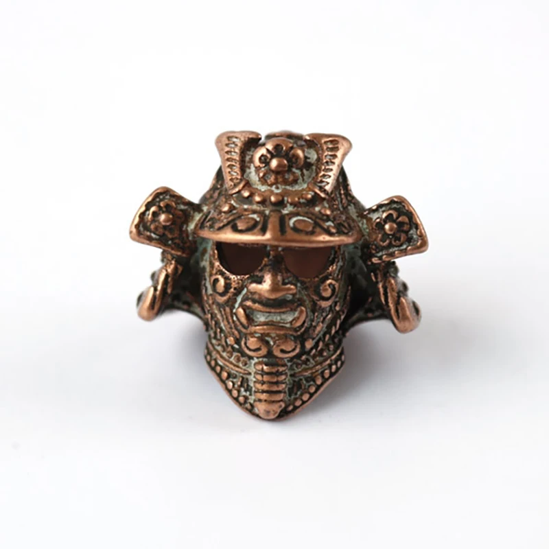 EDC медные бусины для ножей ниндзя шляпа воина бусы на шнурок Паракорд инструмент