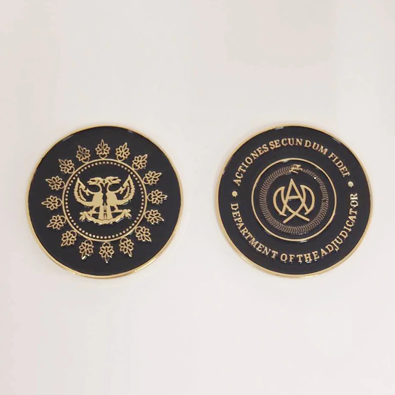 Джон фитиль Койн Континентальный отель косплей Кеану ривс металлическая