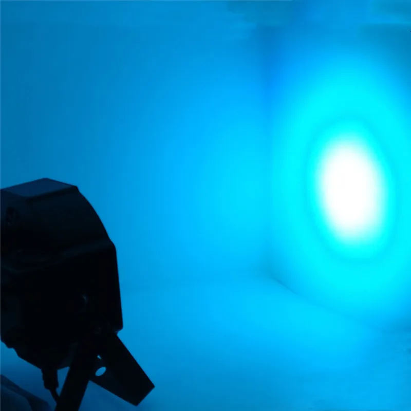 2019 LED Flat Par 7x12W RGBW DMX сценический светильник s деловой высокой мощности с