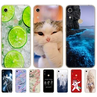 for huawei honor 8a prime case bumper silicon tpu back cover on for huawei honor 8a jat lx1 8 a coque protective painted shells