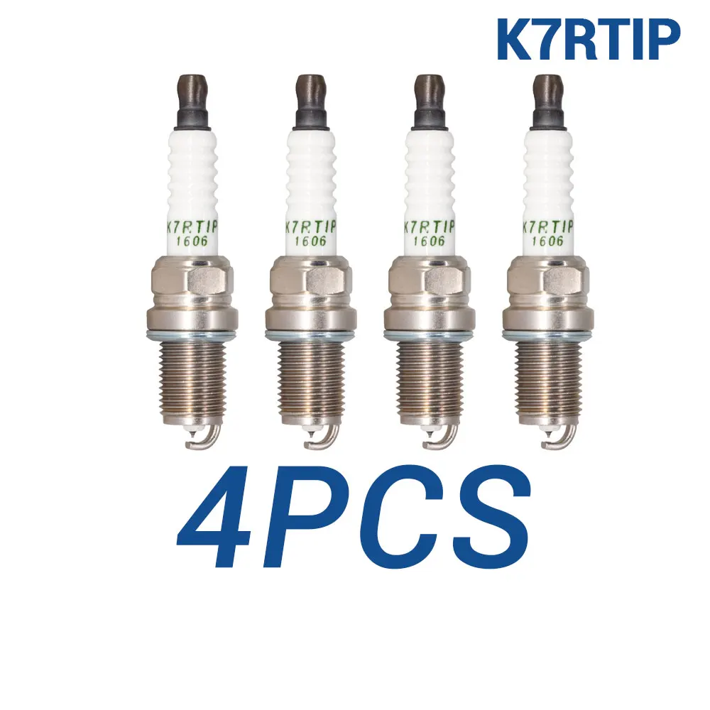 

2-8PCS Иридиевые платиновые свечи зажигания K7RTIP Замена для свечей 6872/BKR6EQUA 7963/PFR7Q 1675/PFR7S8EG OPEL 1214066 55576026