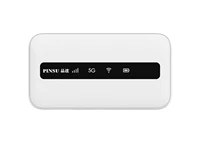 2021 new unlocked pinsu r100 5g roter wi fi 6 dual core nsasa mobile wi fi 5g router qualcomm sdx55 moden 3600 mah battery