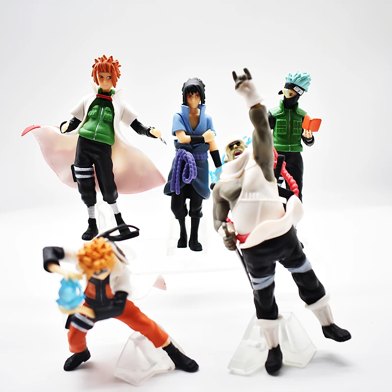 

Экшн-фигурка Наруто Shippuden 8 см, аниме статуя Учиха Саске, настольное украшение, игрушки для детей