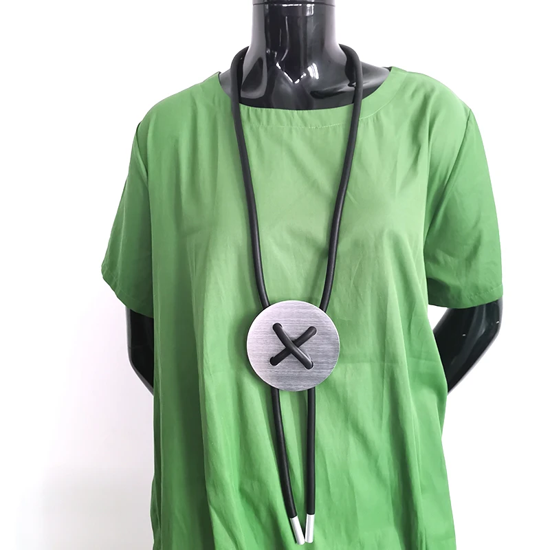 Новинка резиновые украшения ручной работы YD & YDBZ женское длинное ожерелье с