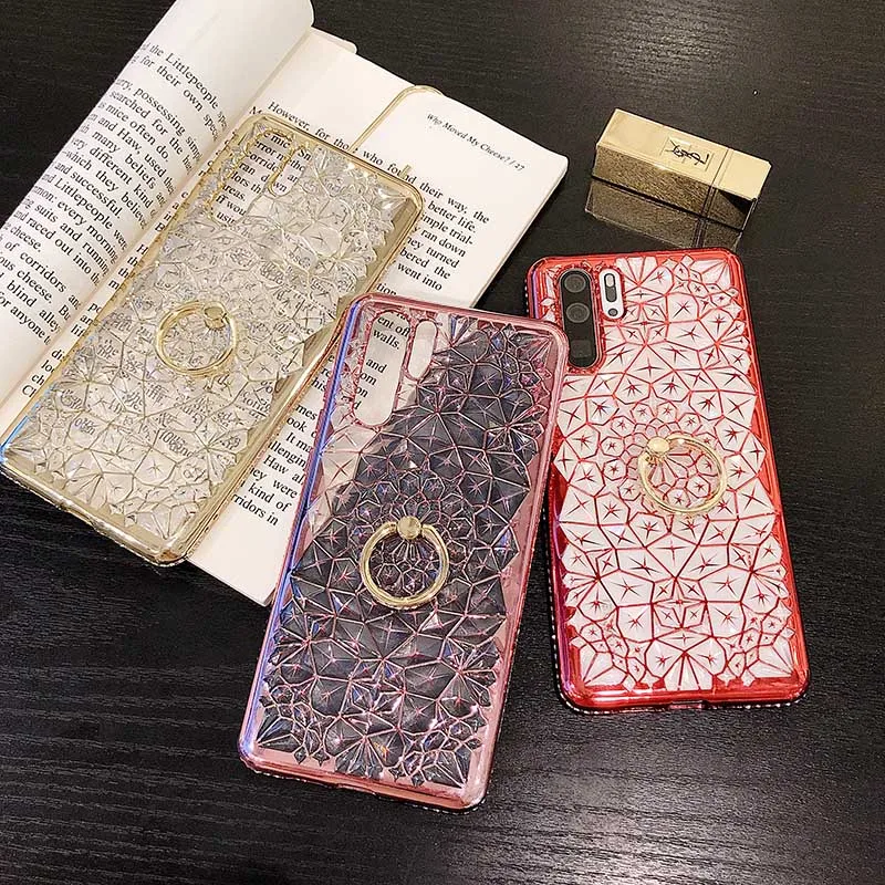 Роскошный чехол с алмазными цветами для Huawei P20 P30 Pro Mate 20 Lite Honor 8X 9 10 lite Y5 P Smart 2019