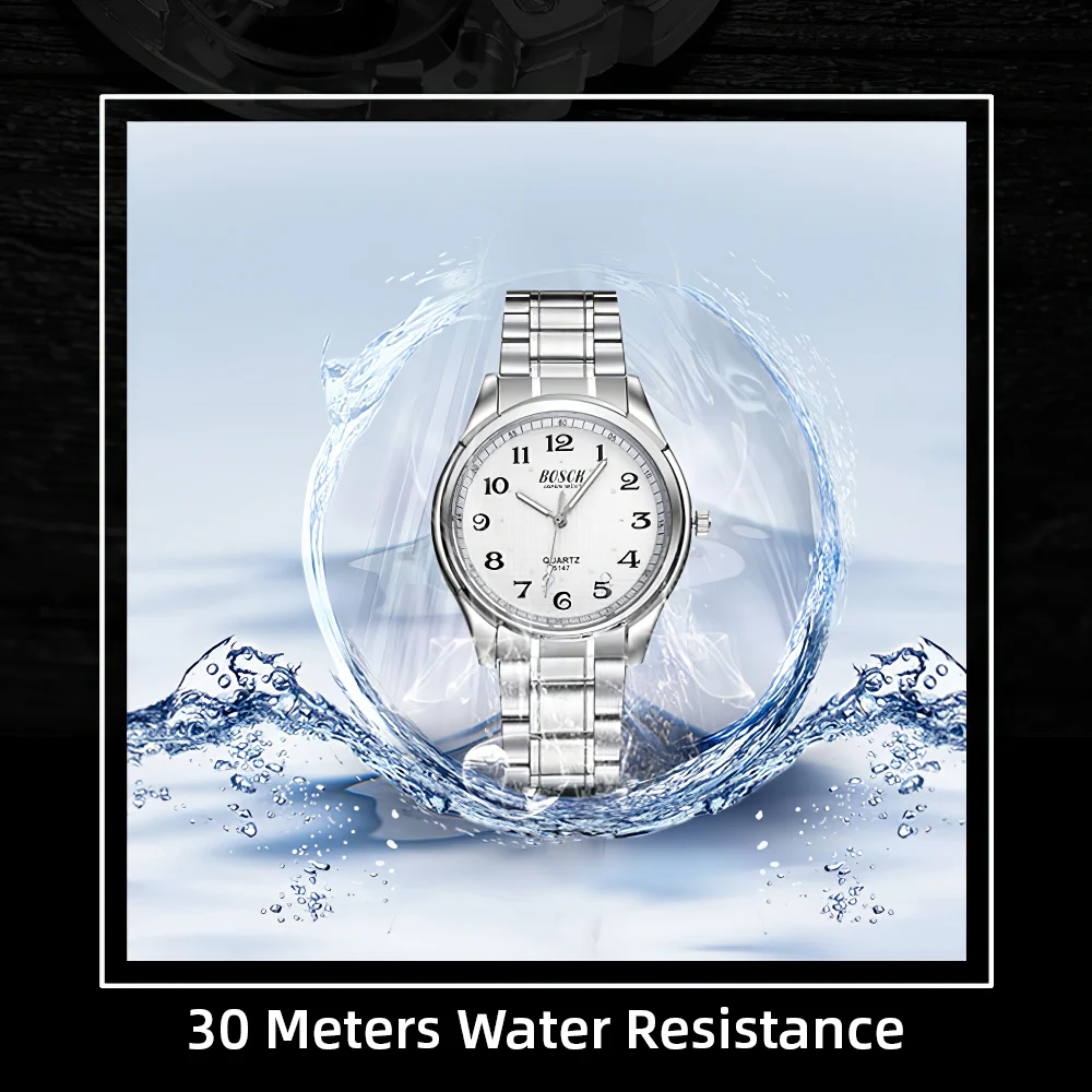 Couple Quartz Men Women Watch Round Bracelet Business Fashion Wristwatch Simple Brand Masculino Relogio Luminous 30M Waterproof