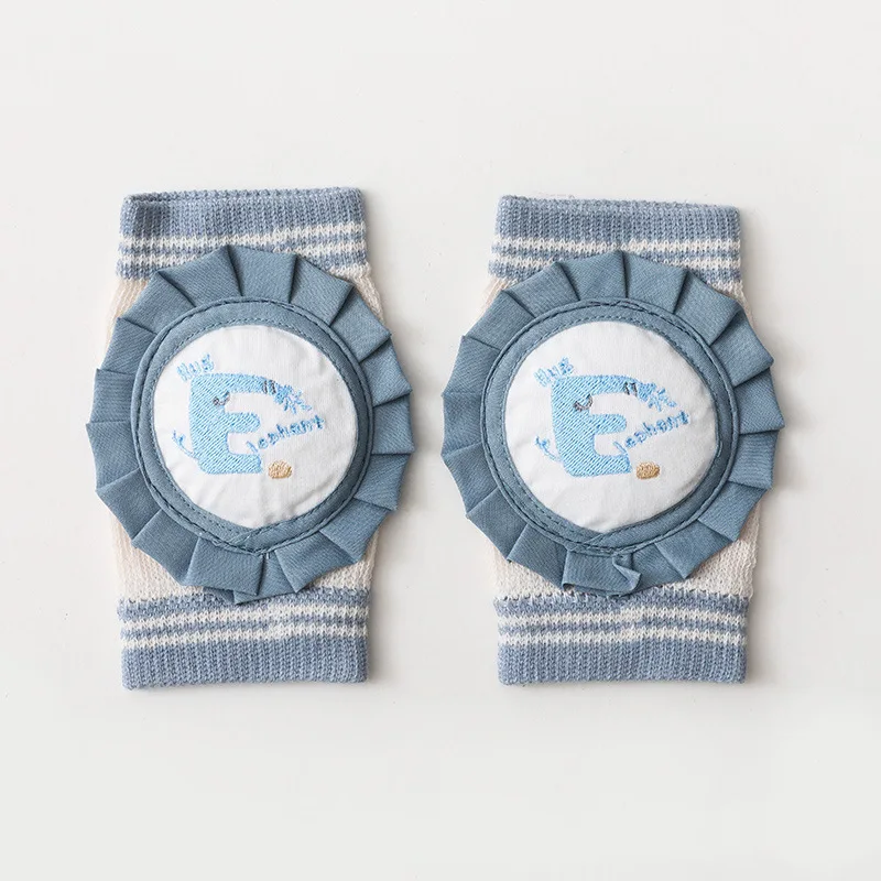 

1 Pair Cotton Breathable Baby Knee Pad Kids Safety Crawling Elbow Cushion Toddlers Baby Leg Warmer Knee Support Baby Kneecap New