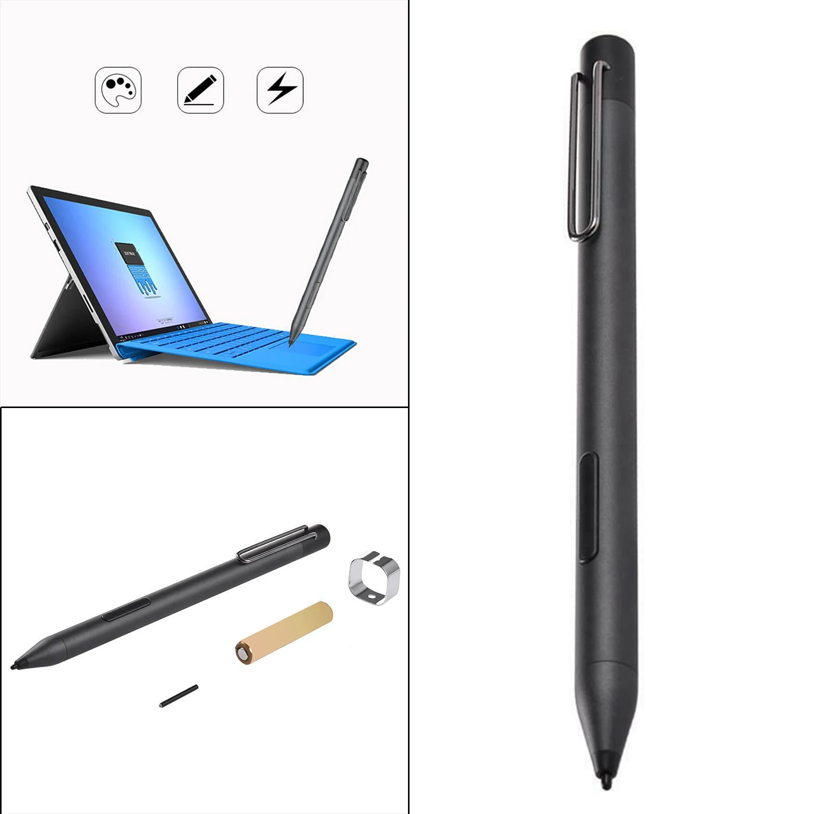 

Stylus Pen for Microsoft Surface Pro 5/4/3/Book, Easy to Operate and Lightweight