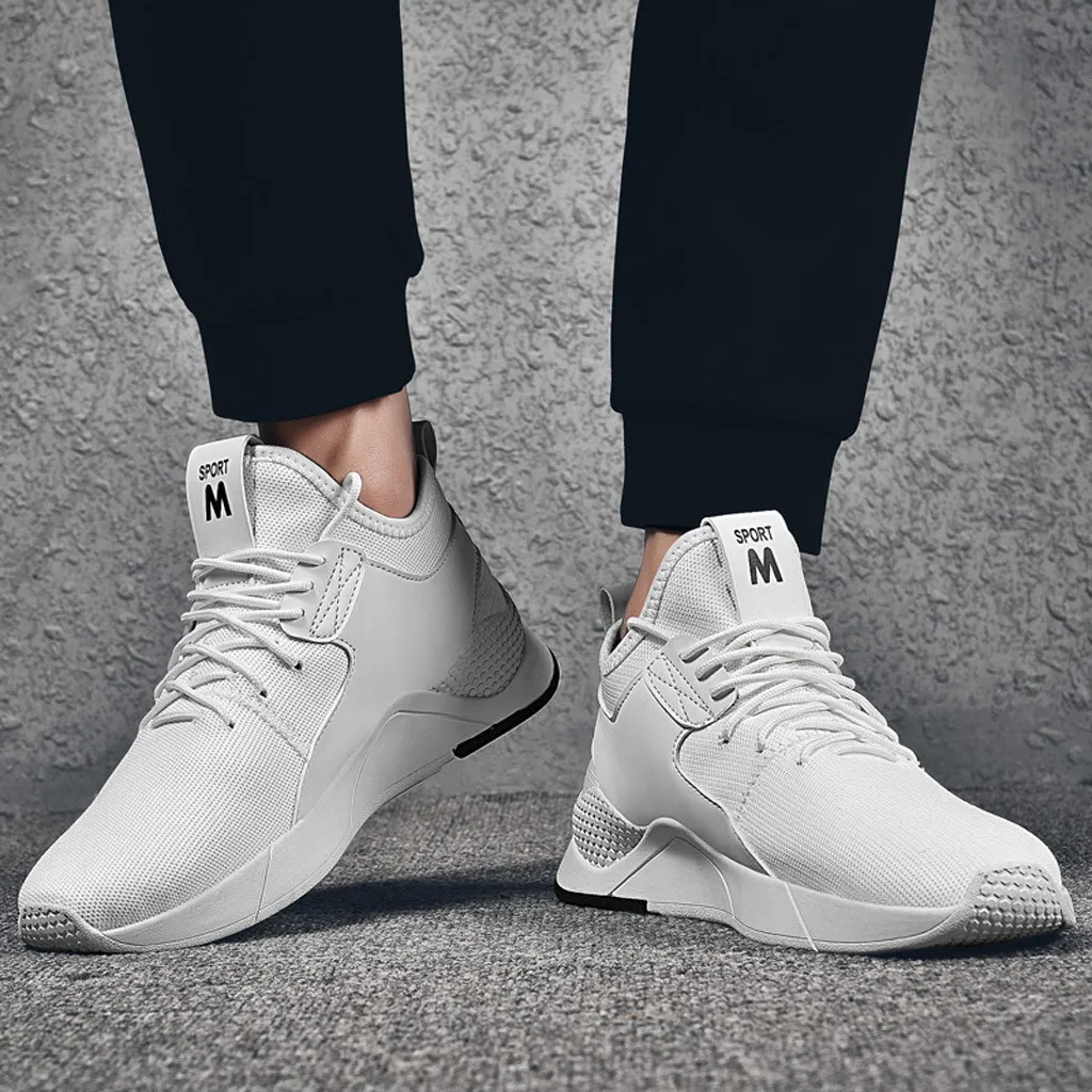 Мужские кроссовки SAGACE летние дышащие сетчатые со шнуровкой уличные 2019 | Спорт и