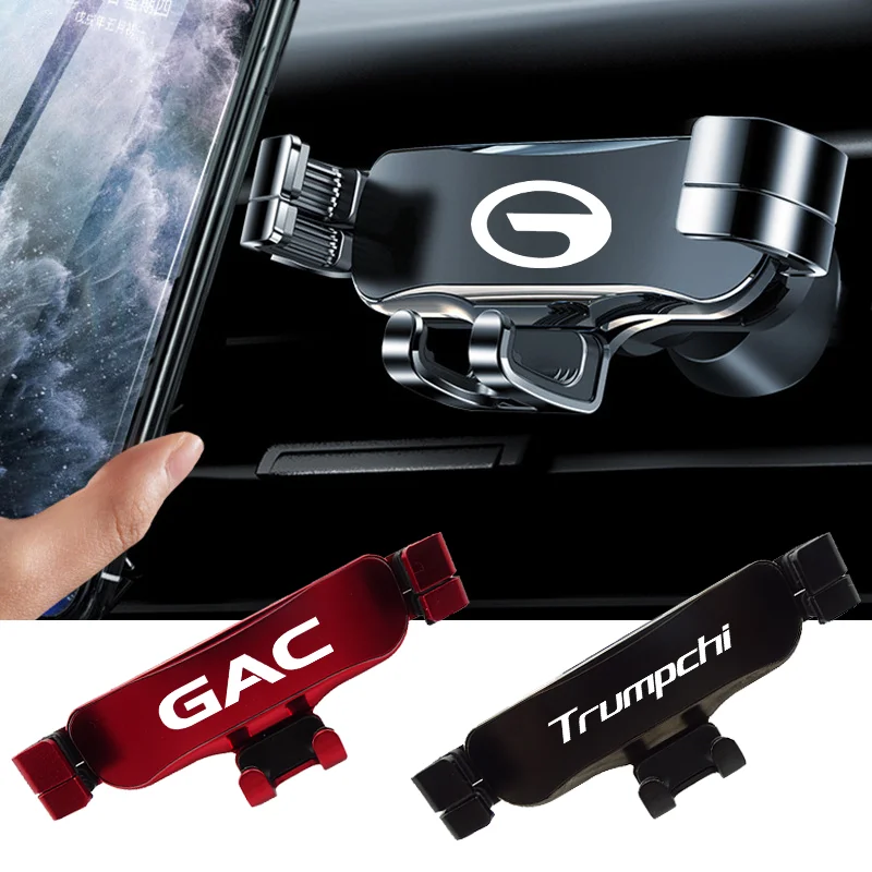 

Car Phone Holder Metal Auto Air Outlet Mobilephone GPS Holder For GAC Trumpchi GS4 GS5 GS7 GS8 GA3 GA4 GA5 GA6 GA8 Accessories