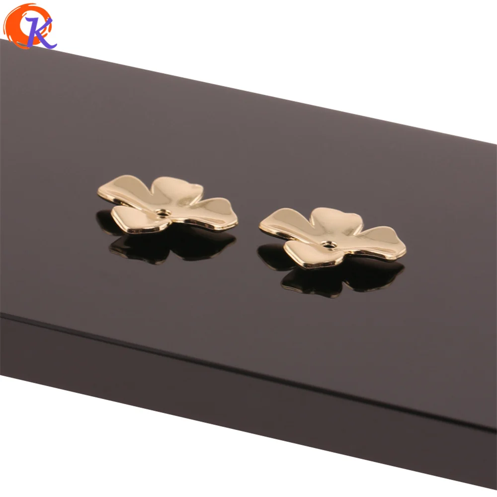

Cordial Design 100Pcs 19*18MM Jewelry Accessories/Earring Connectors/Flower Shape/DIY Earring Making/Hand Made/Earring Findings