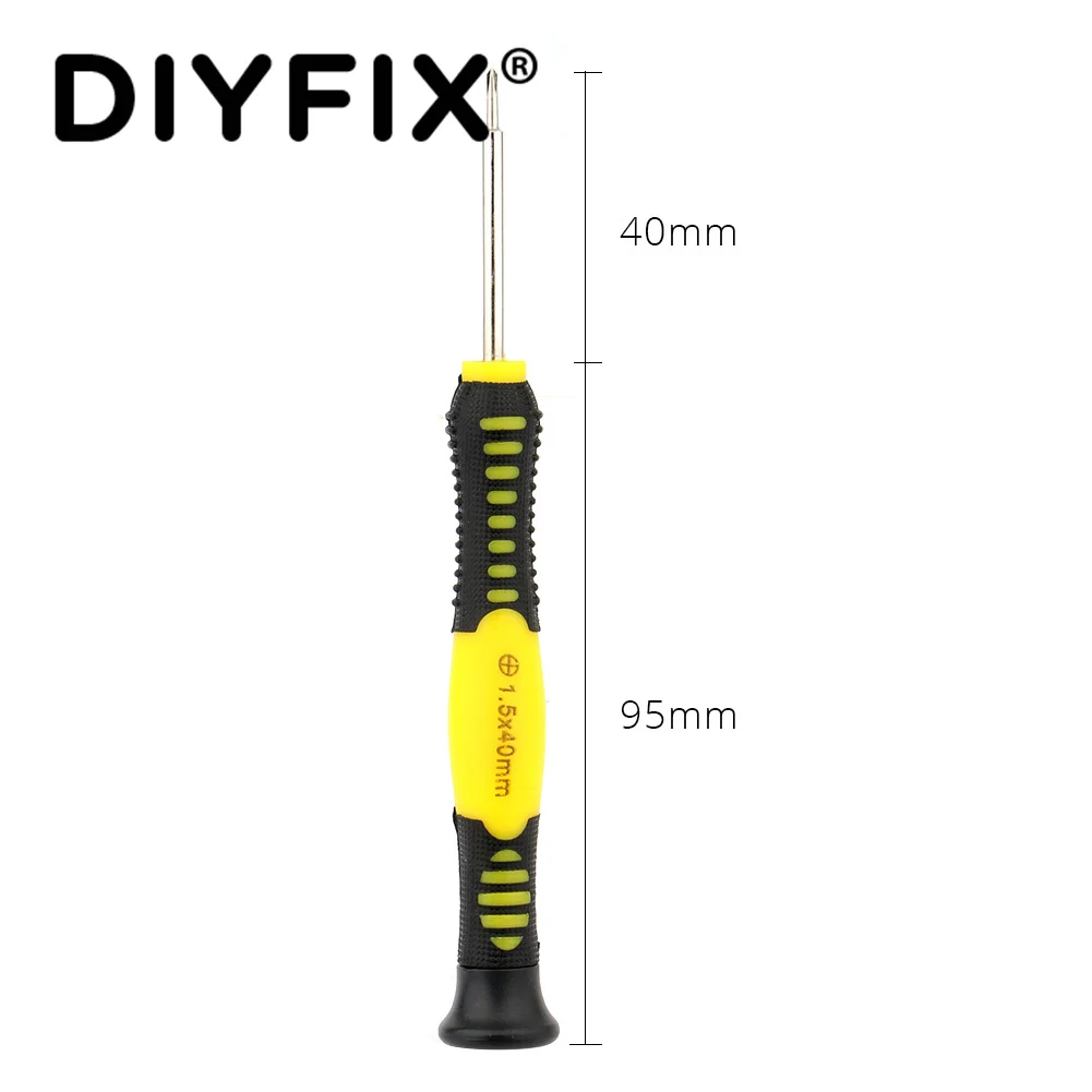 Профессиональная Прецизионная отвертка DIYFIX с крестовой головкой 1 5 мм/1 2 мм